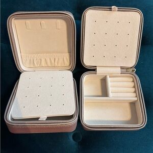 NWOT 2 Gold jewelry organizers